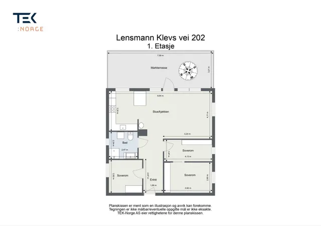 Lensmann Klevs Vei 202, 2019 Skedsmokorset - Bilde 2